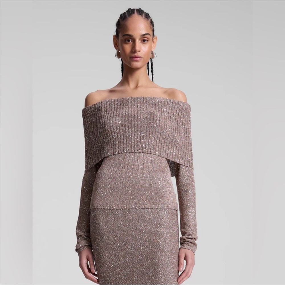 Nude ALC Sweater & Skirt Set